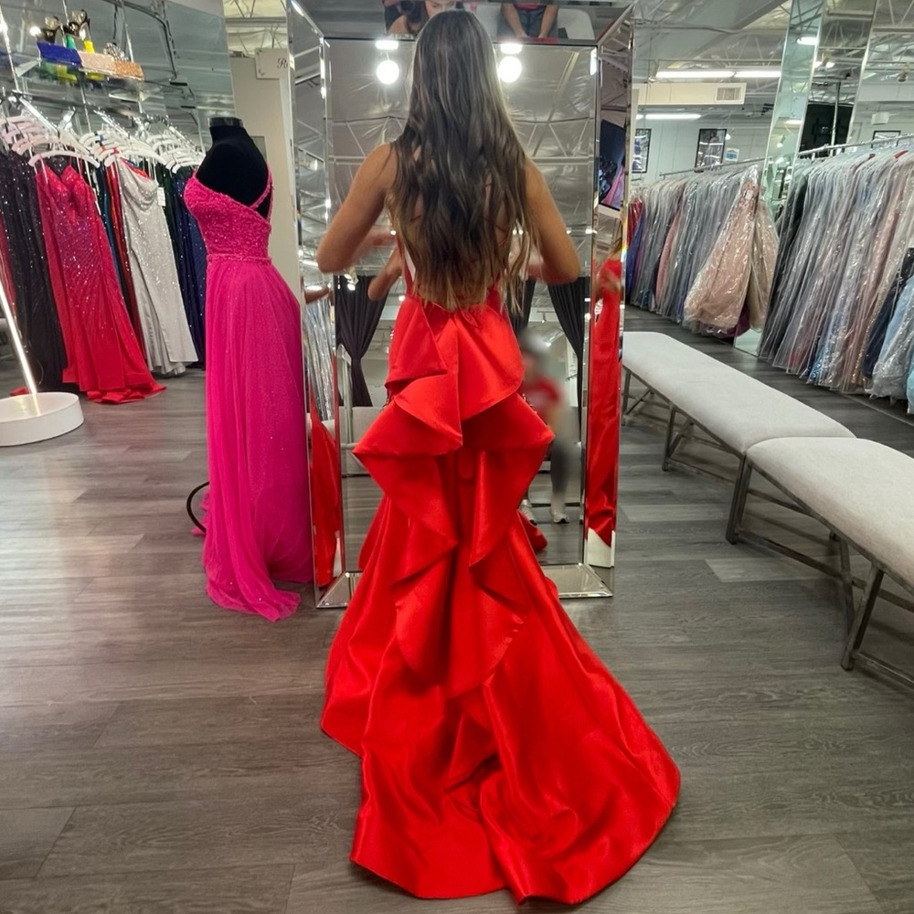 Red Sherri Hill Dress